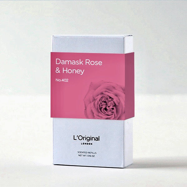 L'Original Metal Collection - Damask Rose & Honey x2 Scented Refills