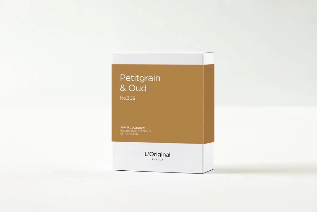 Petigrain & Oud No.303 Leather Collection Scented Refill